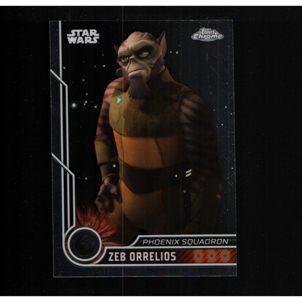 2023 Topps Chrome Star Wars 33 Zeb Orrelios